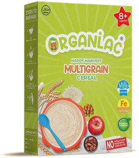 Happy Harvest Multigrain Cereal – organic baby cereal