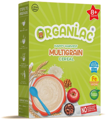 Happy Harvest Multigrain Cereal – organic baby cereal
