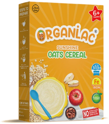 Sunshine Oats Cereal – organic baby cereal
