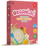 Wholesome Wheat & Fruits Cereal – organic baby cereal